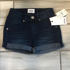 Hudson kids girls Collin roll cuff short short
